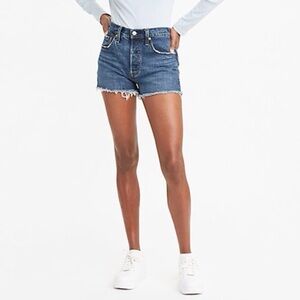 Levi’s 501 W27 (4/5) Denim Women’s Jeans Shorts High Rise Button Fly Stretch